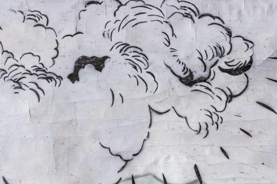 "Untitled" 2015 Painting by Still Life Crew (Mando Marie and Hyland Mather)