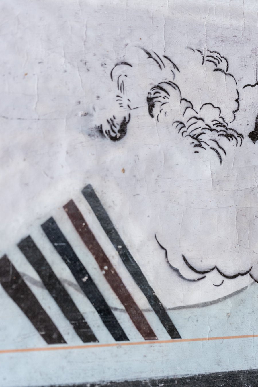 "Untitled" 2015 Painting by Still Life Crew (Mando Marie and Hyland Mather)