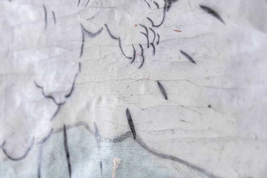 "Untitled" 2015 Painting by Still Life Crew (Mando Marie and Hyland Mather)