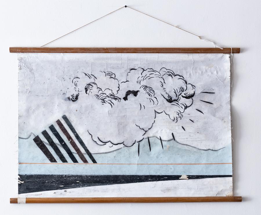 "Untitled" 2015 Painting by Still Life Crew (Mando Marie and Hyland Mather)