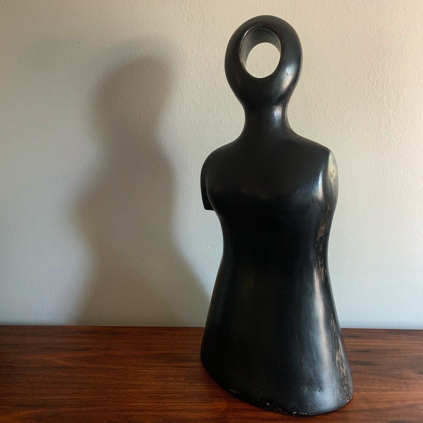 "Theos" Black Line Sculpture by Yuri Zatarain (2010)