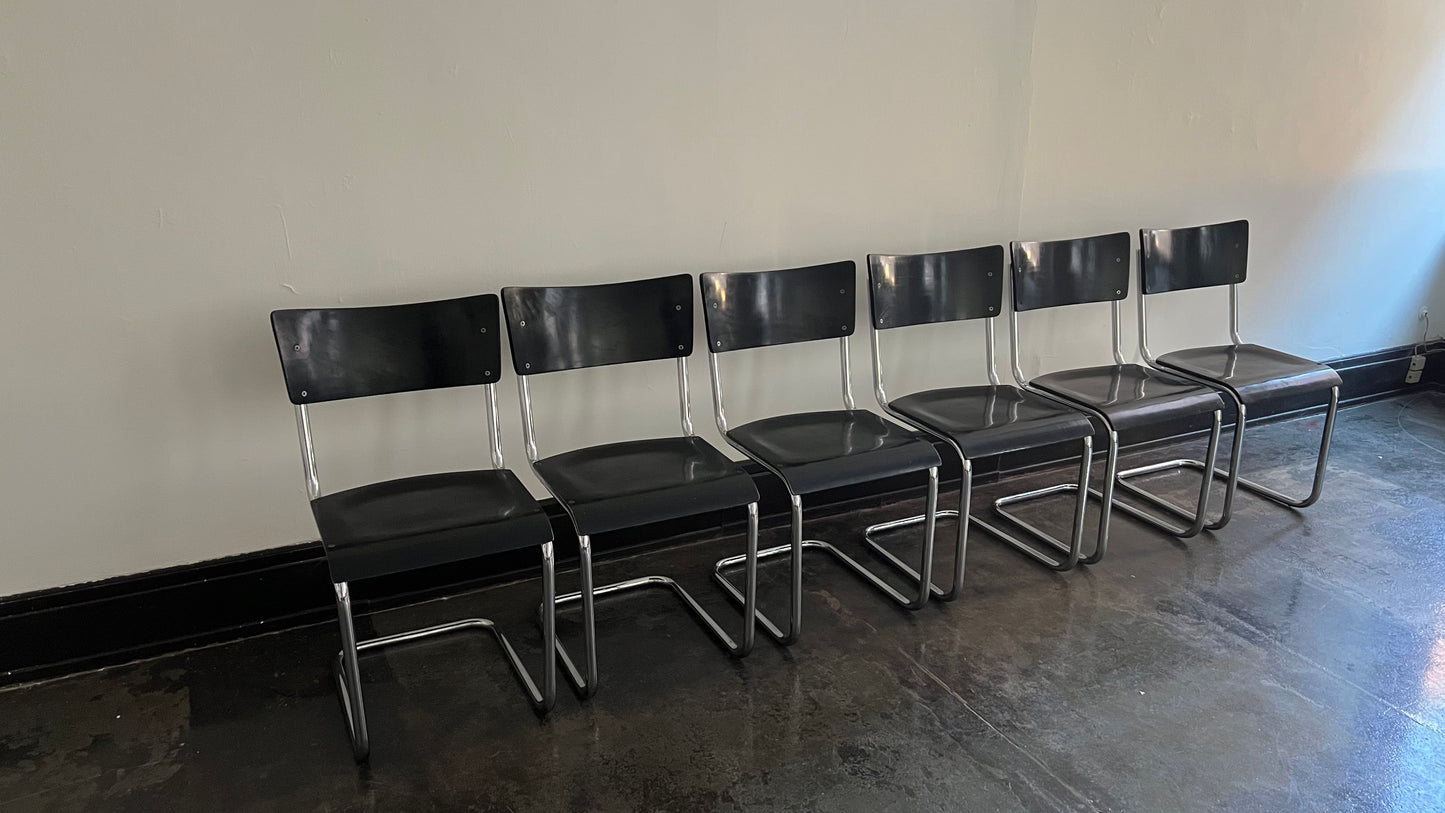 S43 Dining Chairs by Mart Stam for Thonet (set of 6)
