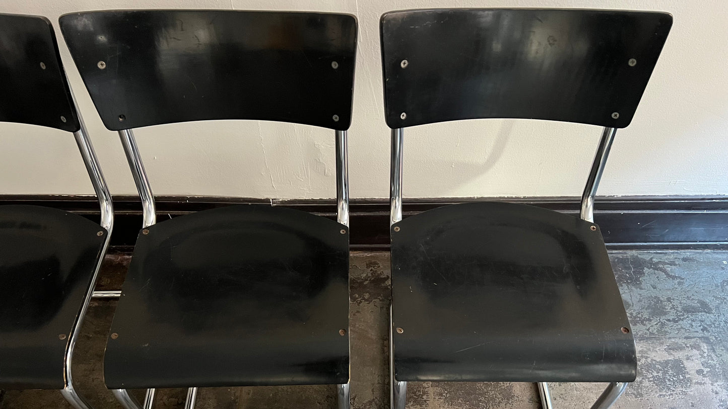 S43 Dining Chairs by Mart Stam for Thonet (set of 6)