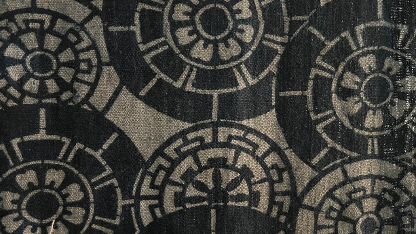 Japanese Textile sourced by Sri and Curated by Colin King for DEMISCH DANANT