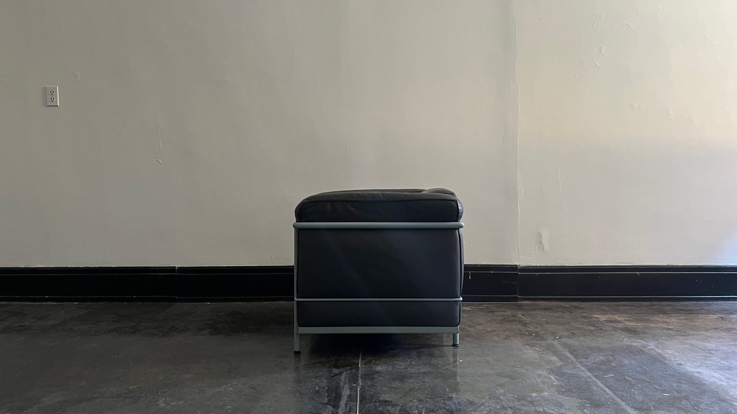 LC2 Club Chair by Le Corbusier, Pierre Jeanneret, and Charlotte Perriand for Cassina