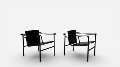 LC1 Chairs (Pair)