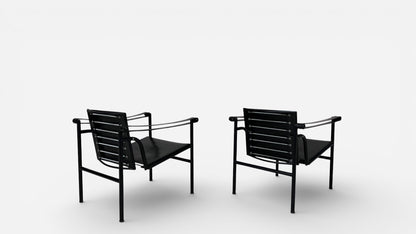 LC1 Chairs (Pair)