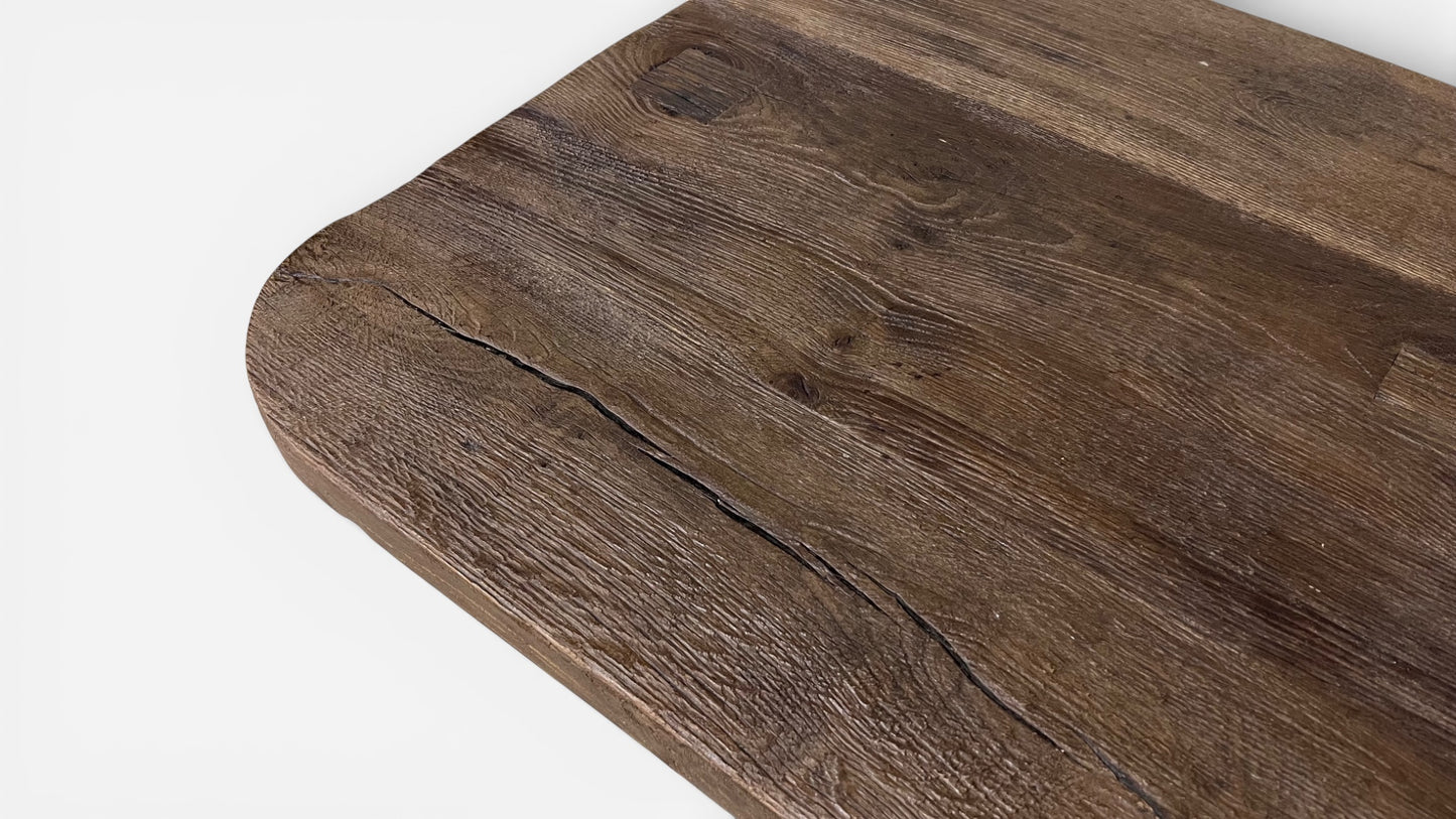 Reclaimed Oak French Bistro Table #1