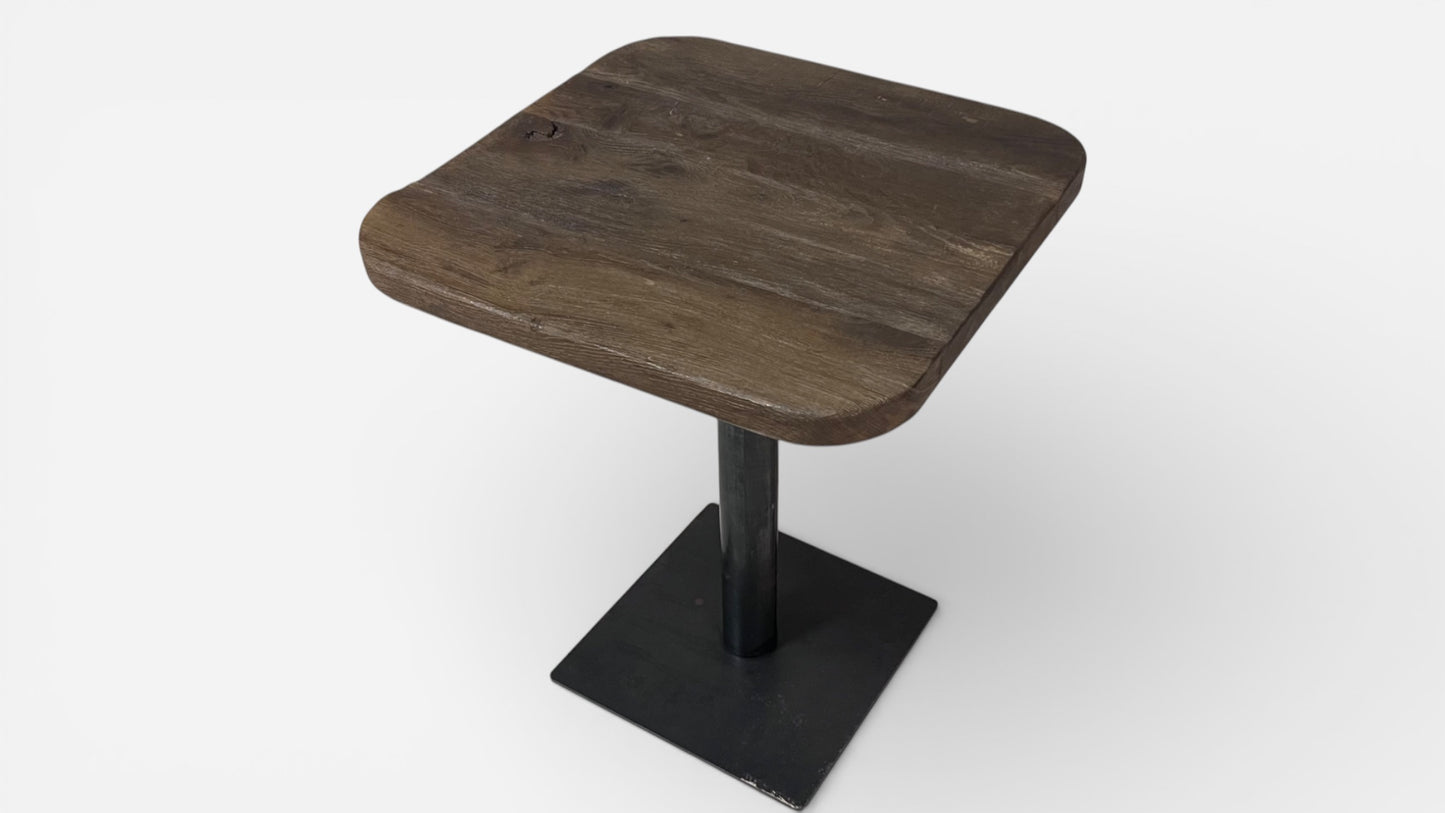 Reclaimed Oak French Bistro Table #2