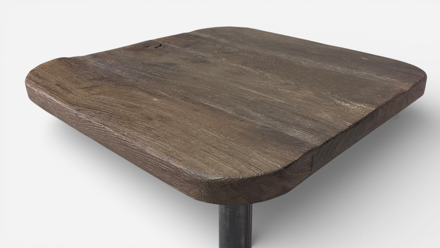 Reclaimed Oak French Bistro Table #2