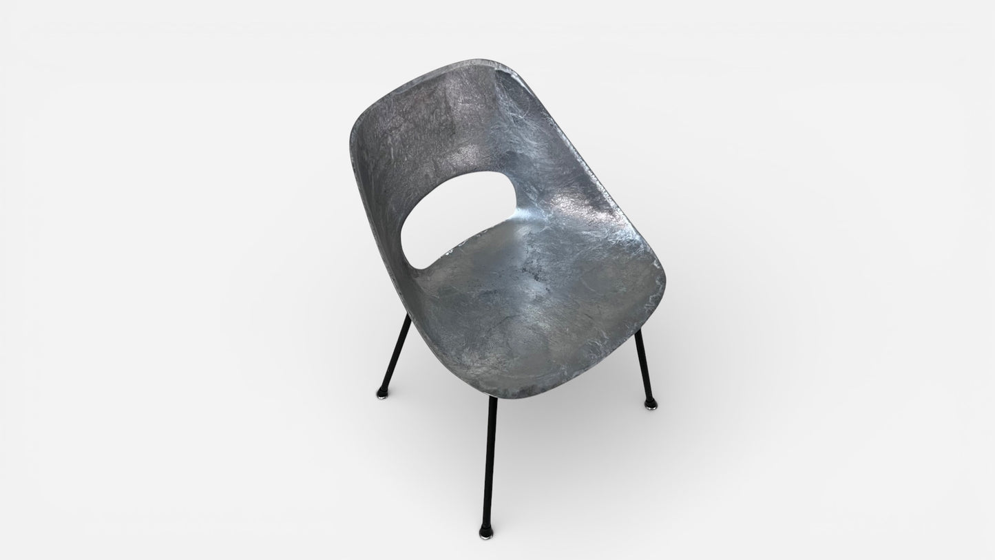 Tulipe Chairs by Pierre Guariche for Steiner (Set of 4)