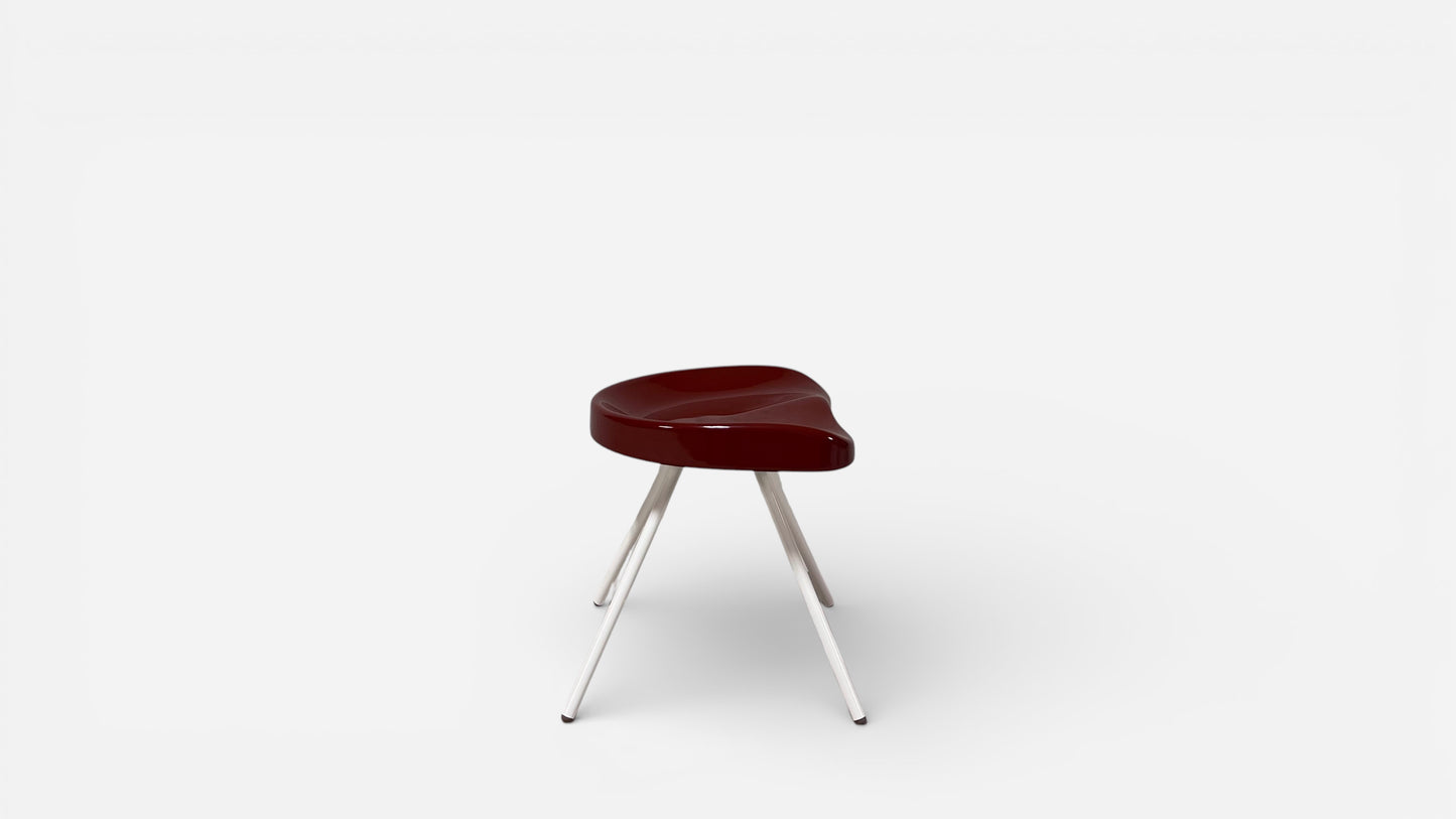Prouvé Raw Tabouret 307 Stool by Jean Prouvé and G Star Raw for Vitra