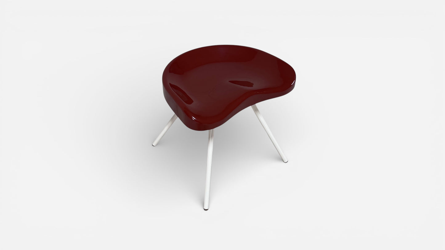 Prouvé Raw Tabouret 307 Stool by Jean Prouvé and G Star Raw for Vitra