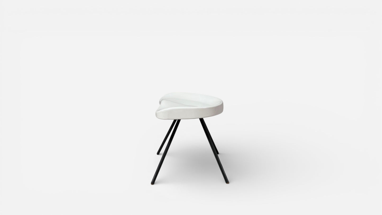 Prouvé Raw Tabouret 307 Stool by Jean Prouvé and G Star Raw for Vitra