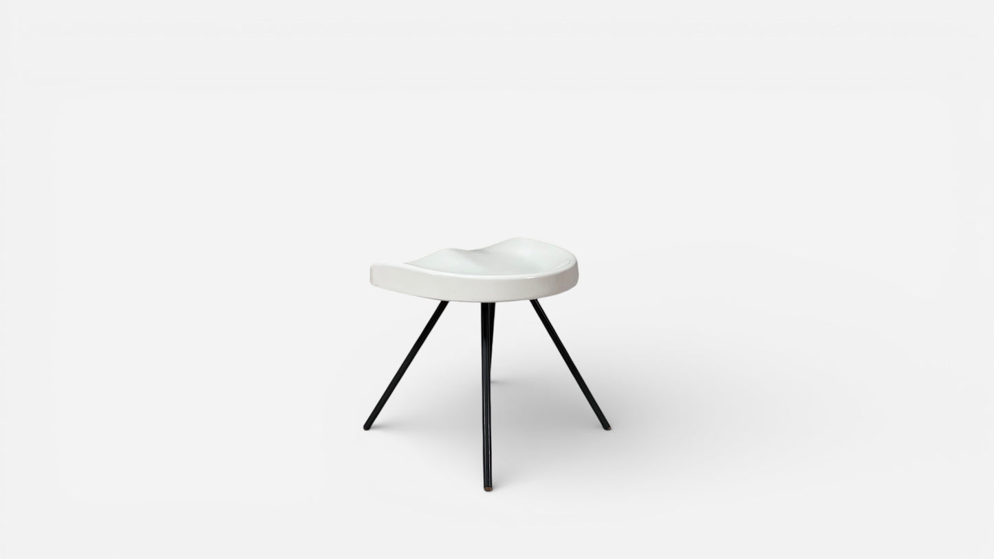 Prouvé Raw Tabouret 307 Stool by Jean Prouvé and G Star Raw for Vitra