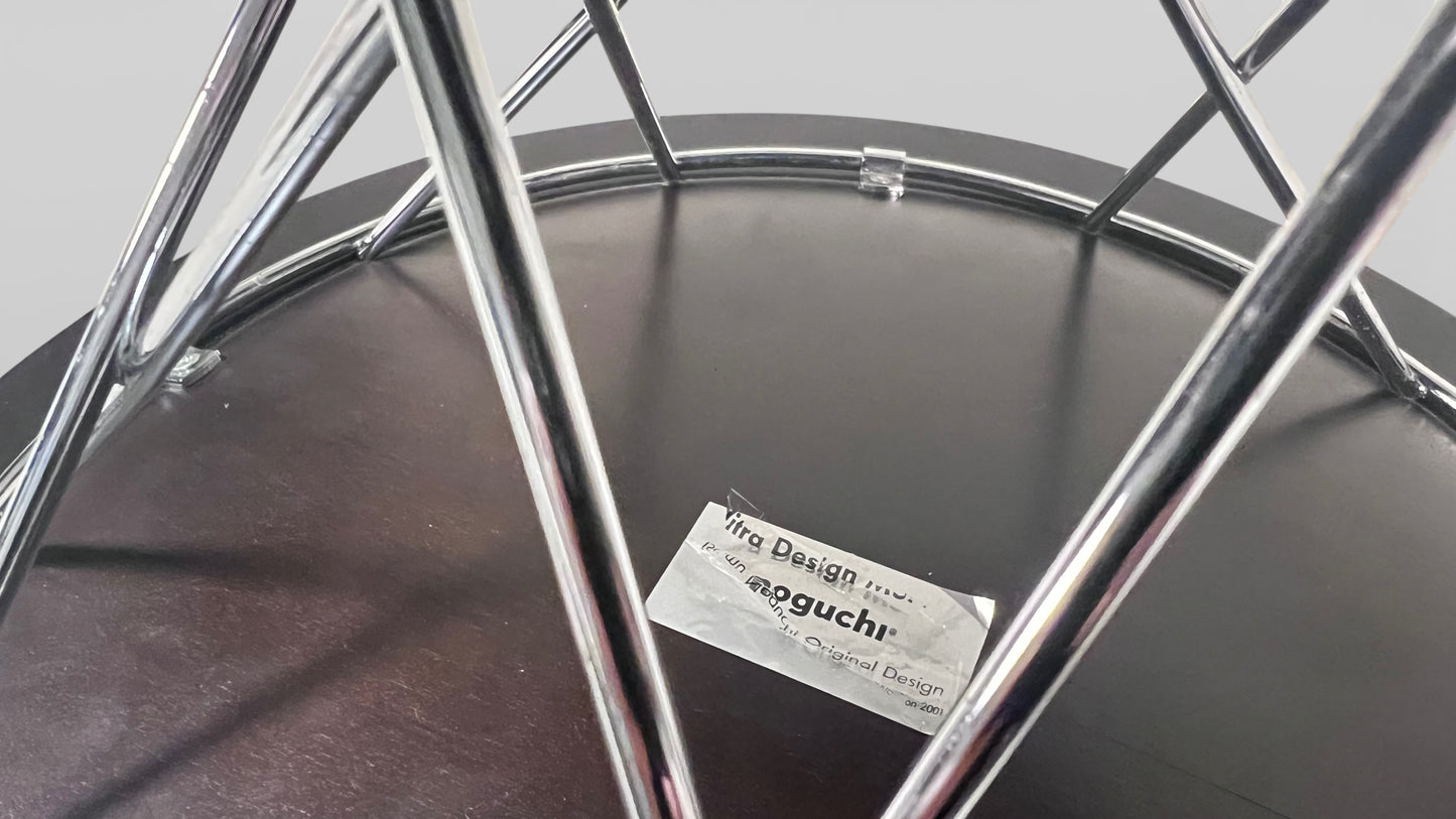 Low Rocking Stool by Isamu Noguchi reissued by Vitra