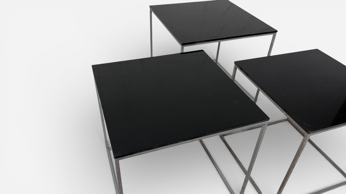 PK71 Nesting Tables by Poul Kjærholm for E. Kold Christensen