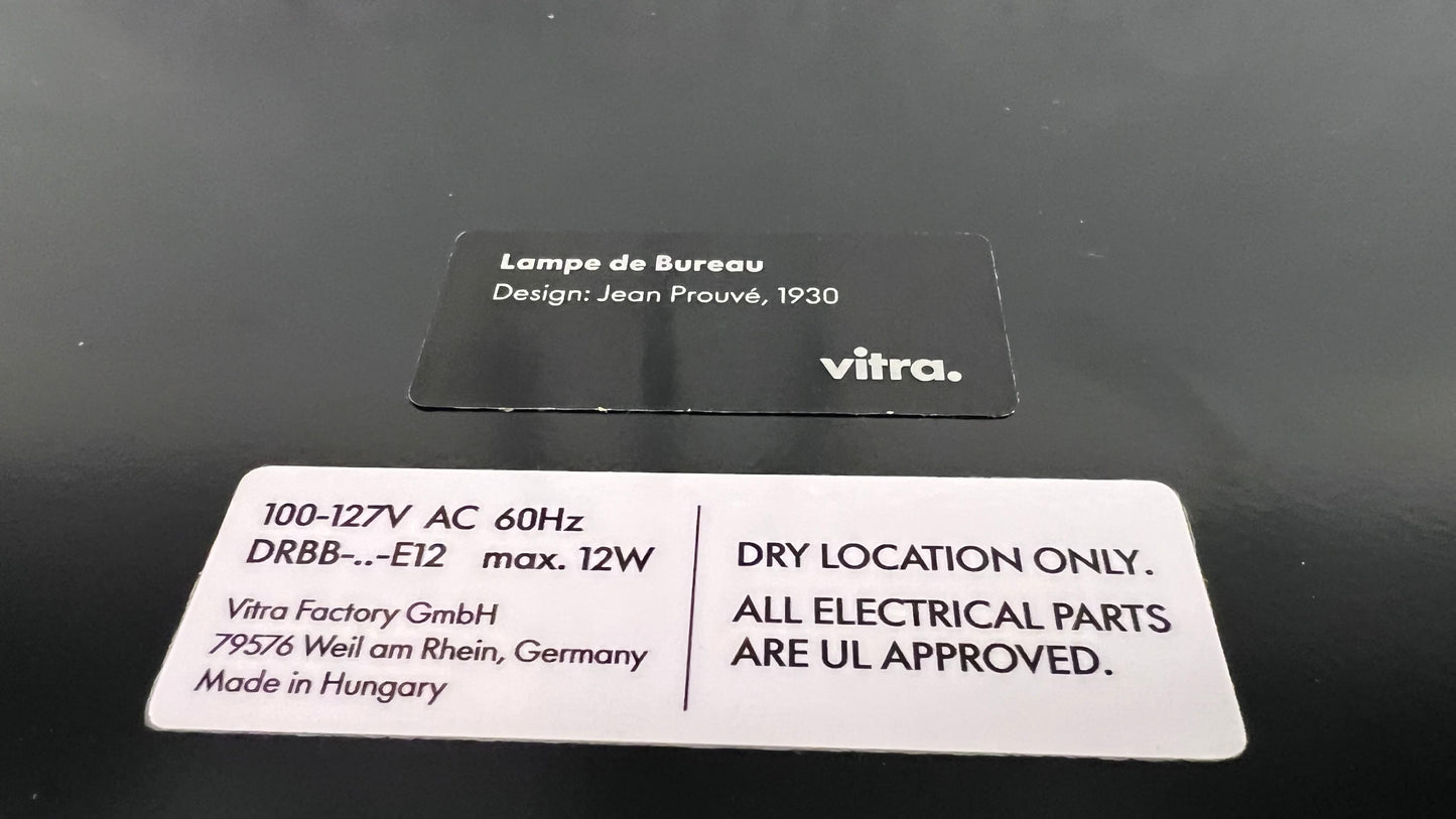 Lampe De Bureau by Jean Prouvé for Vitra