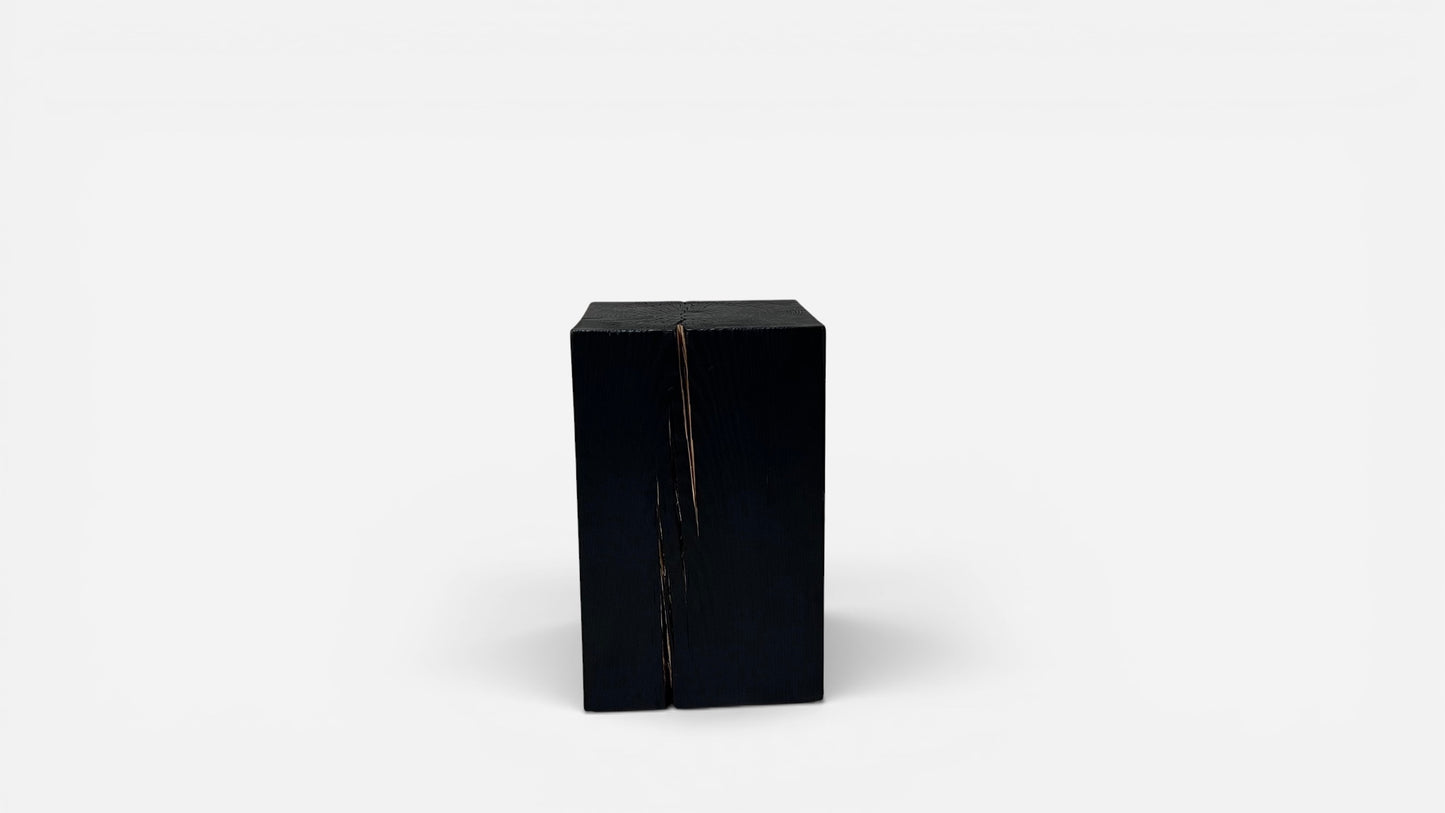 Shou Sugi Ban Pedestal