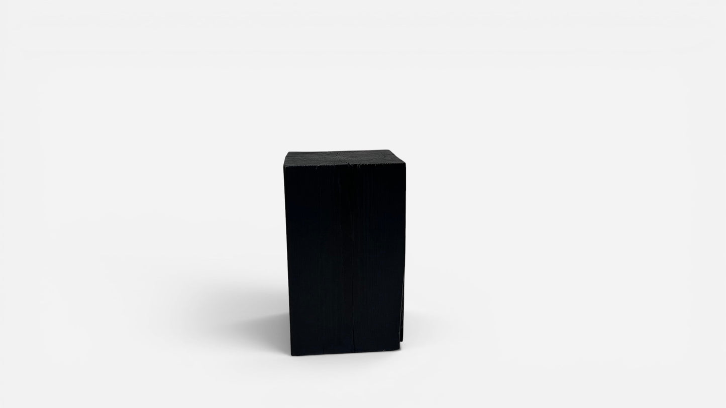 Shou Sugi Ban Pedestal