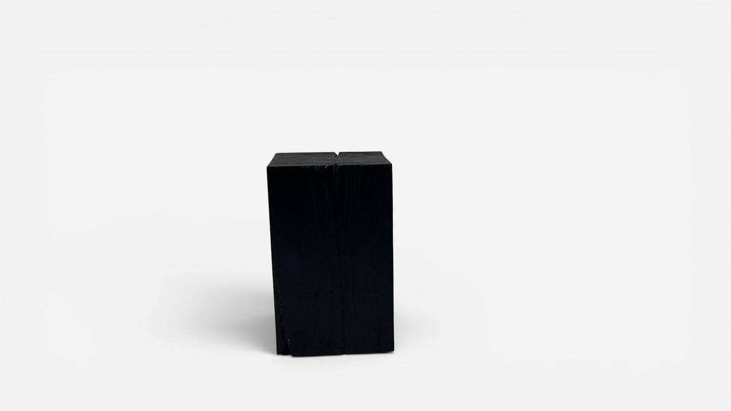 Shou Sugi Ban Pedestal