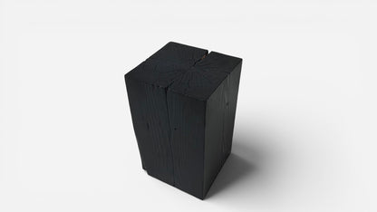 Shou Sugi Ban Pedestal