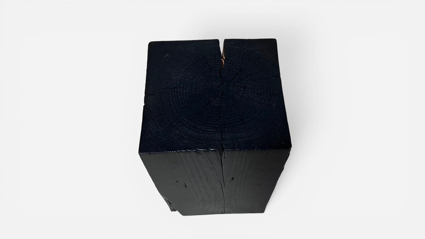 Shou Sugi Ban Pedestal