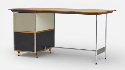 Eames Desk Unit (EDU - 2nd Generation) by Ray and Charles Eames for Herman Miller