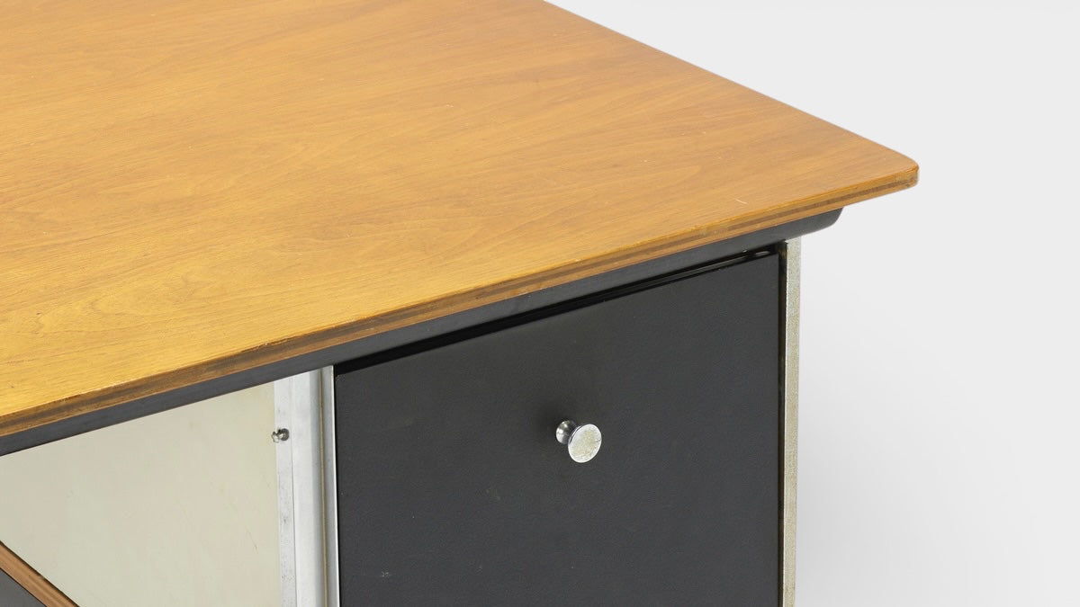 Eames Desk Unit (EDU - 2nd Generation) by Ray and Charles Eames for Herman Miller