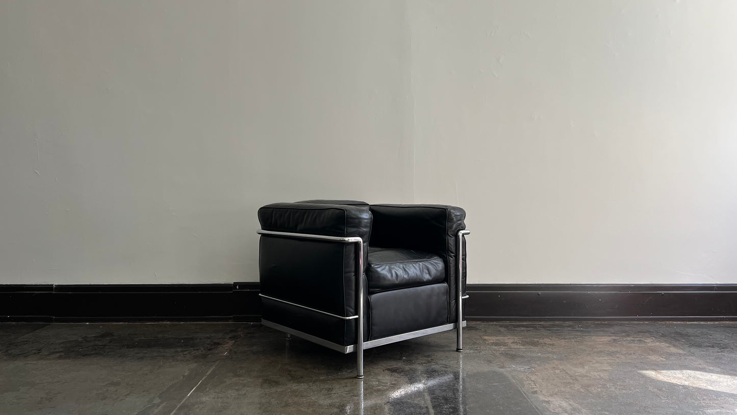 LC2 Club Chair by Le Corbusier, Pierre Jeanneret, and Charlotte Perriand for Cassina (2 of 2)