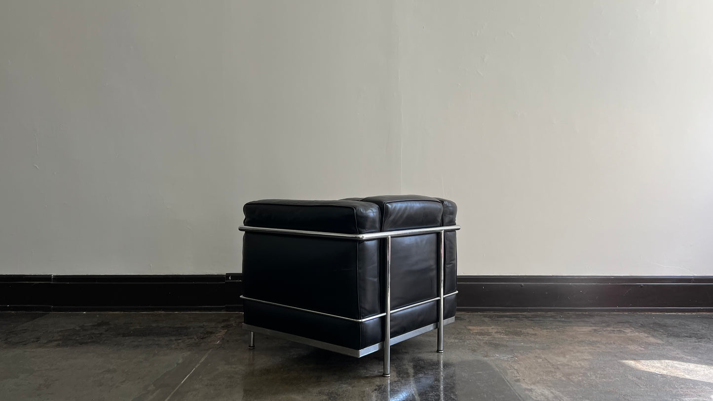 LC2 Club Chair by Le Corbusier, Pierre Jeanneret, and Charlotte Perriand for Cassina (2 of 2)
