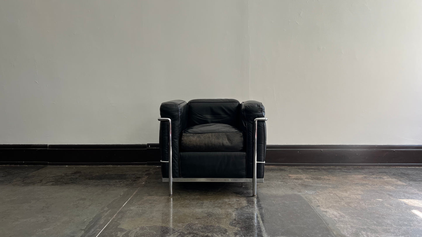 LC2 Club Chair by Le Corbusier, Pierre Jeanneret, and Charlotte Perriand for Cassina (1 of 2)