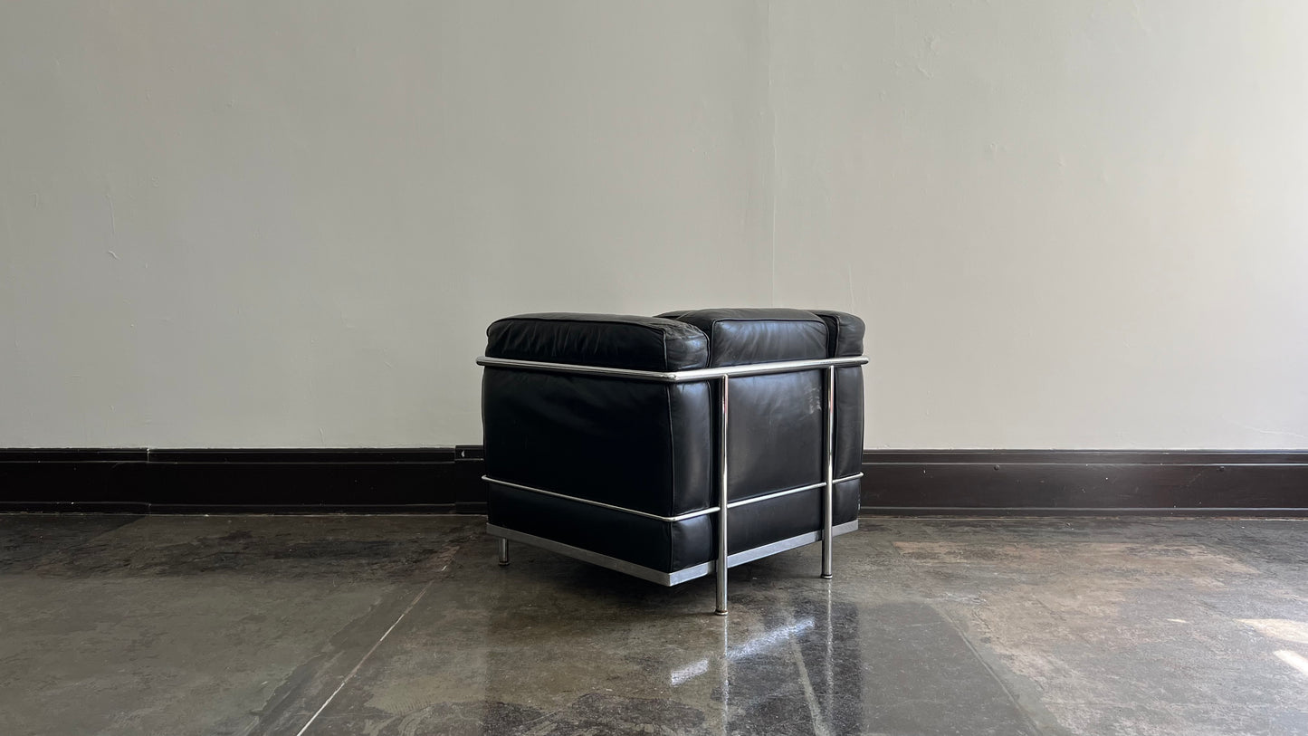 LC2 Club Chair by Le Corbusier, Pierre Jeanneret, and Charlotte Perriand for Cassina (1 of 2)