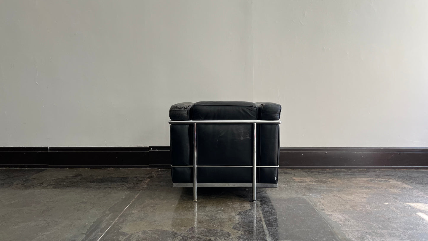 LC2 Club Chair by Le Corbusier, Pierre Jeanneret, and Charlotte Perriand for Cassina (1 of 2)