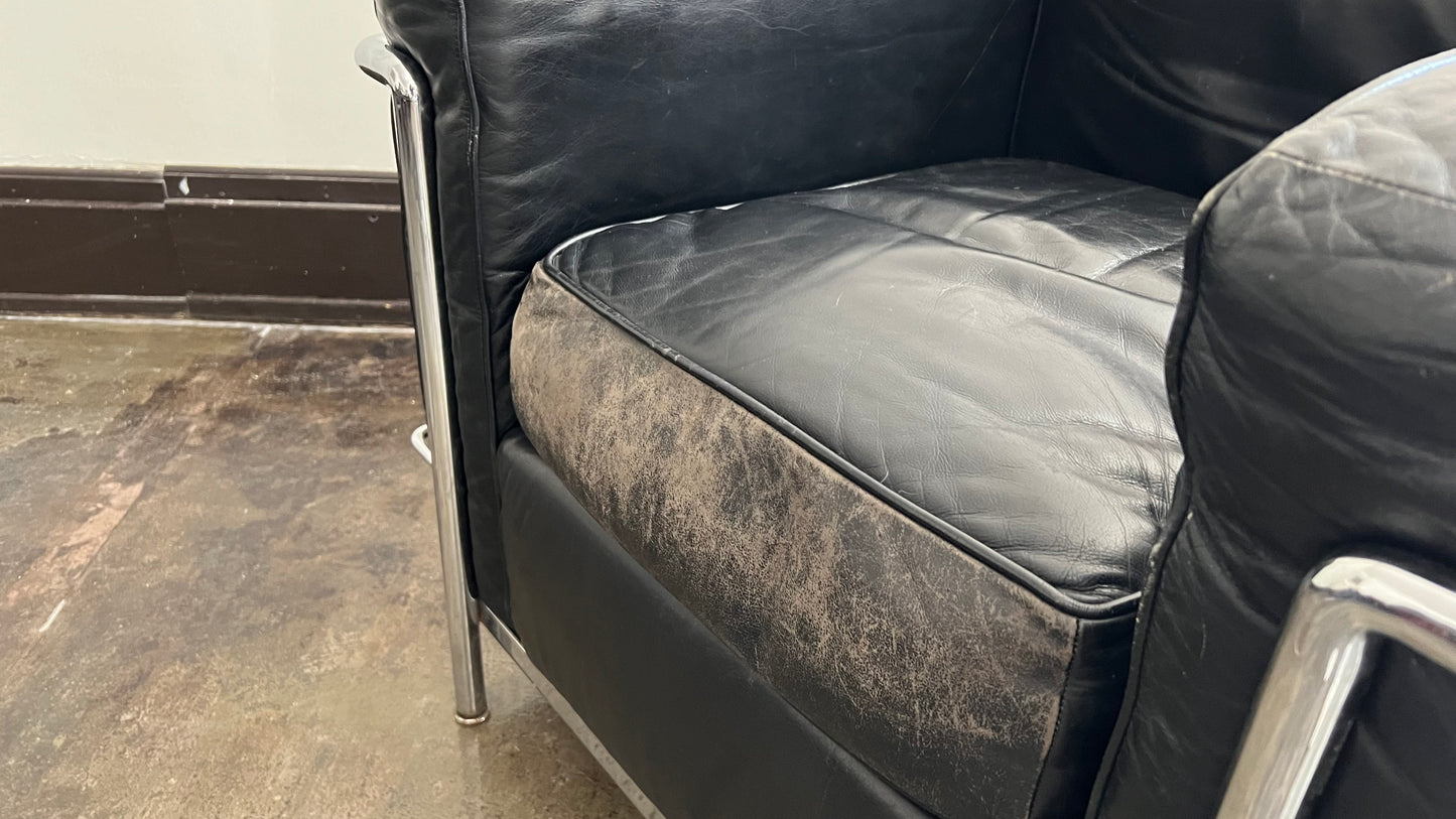 LC2 Club Chair by Le Corbusier, Pierre Jeanneret, and Charlotte Perriand for Cassina (1 of 2)