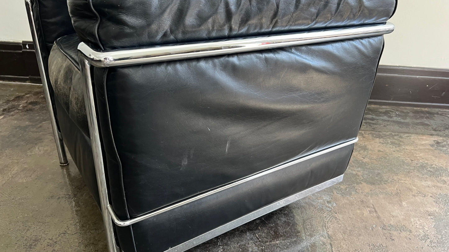 LC2 Club Chair by Le Corbusier, Pierre Jeanneret, and Charlotte Perriand for Cassina (1 of 2)