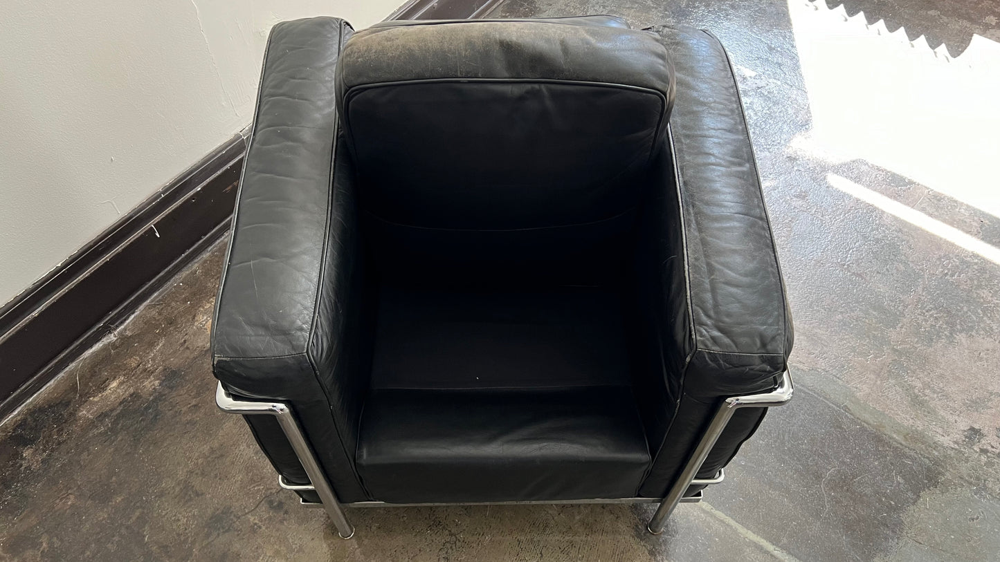 LC2 Club Chair by Le Corbusier, Pierre Jeanneret, and Charlotte Perriand for Cassina (1 of 2)