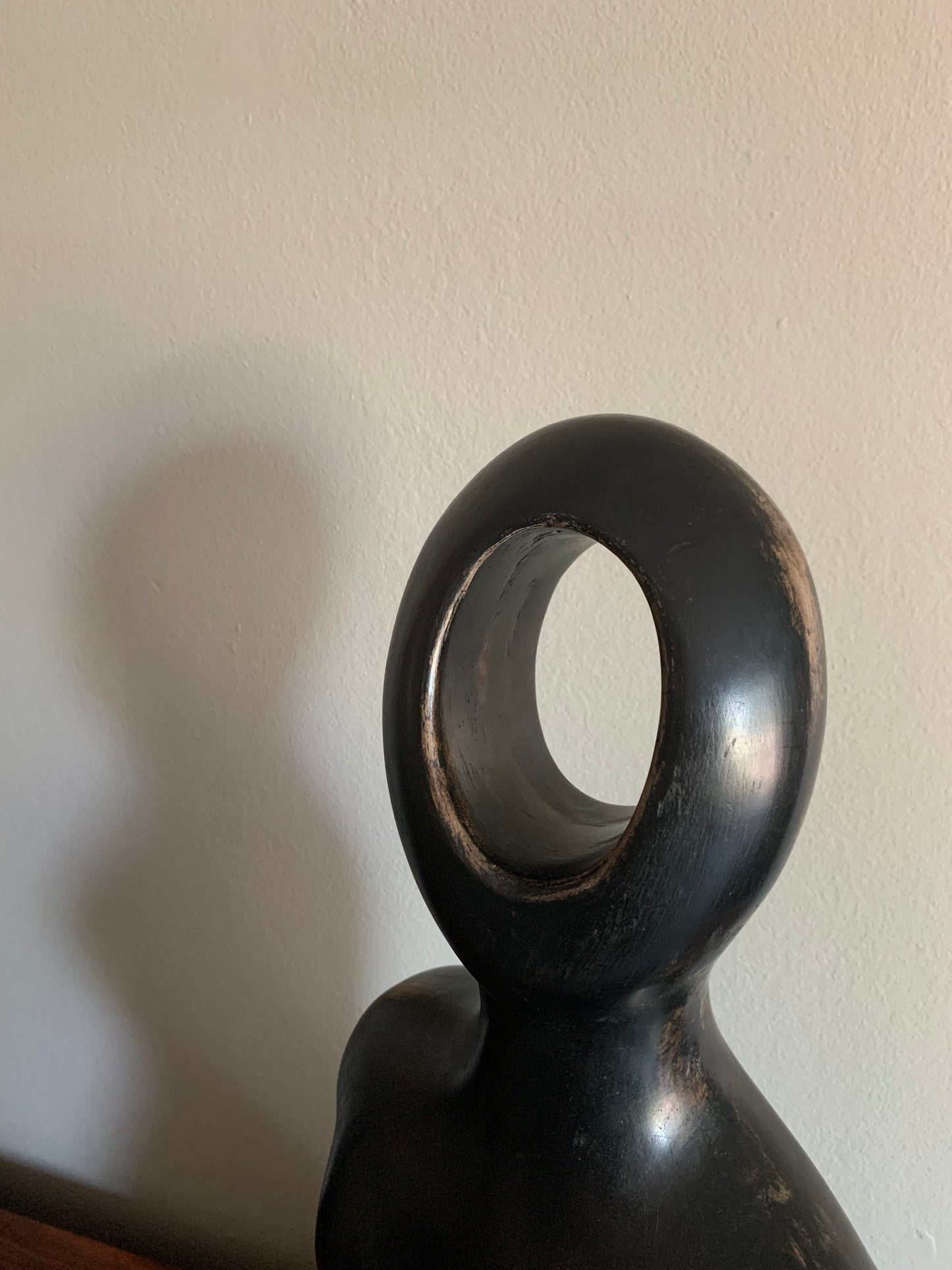 "Theos" Black Line Sculpture by Yuri Zatarain (2010)