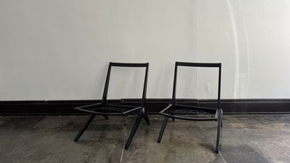 Scissor Chairs (Pair)