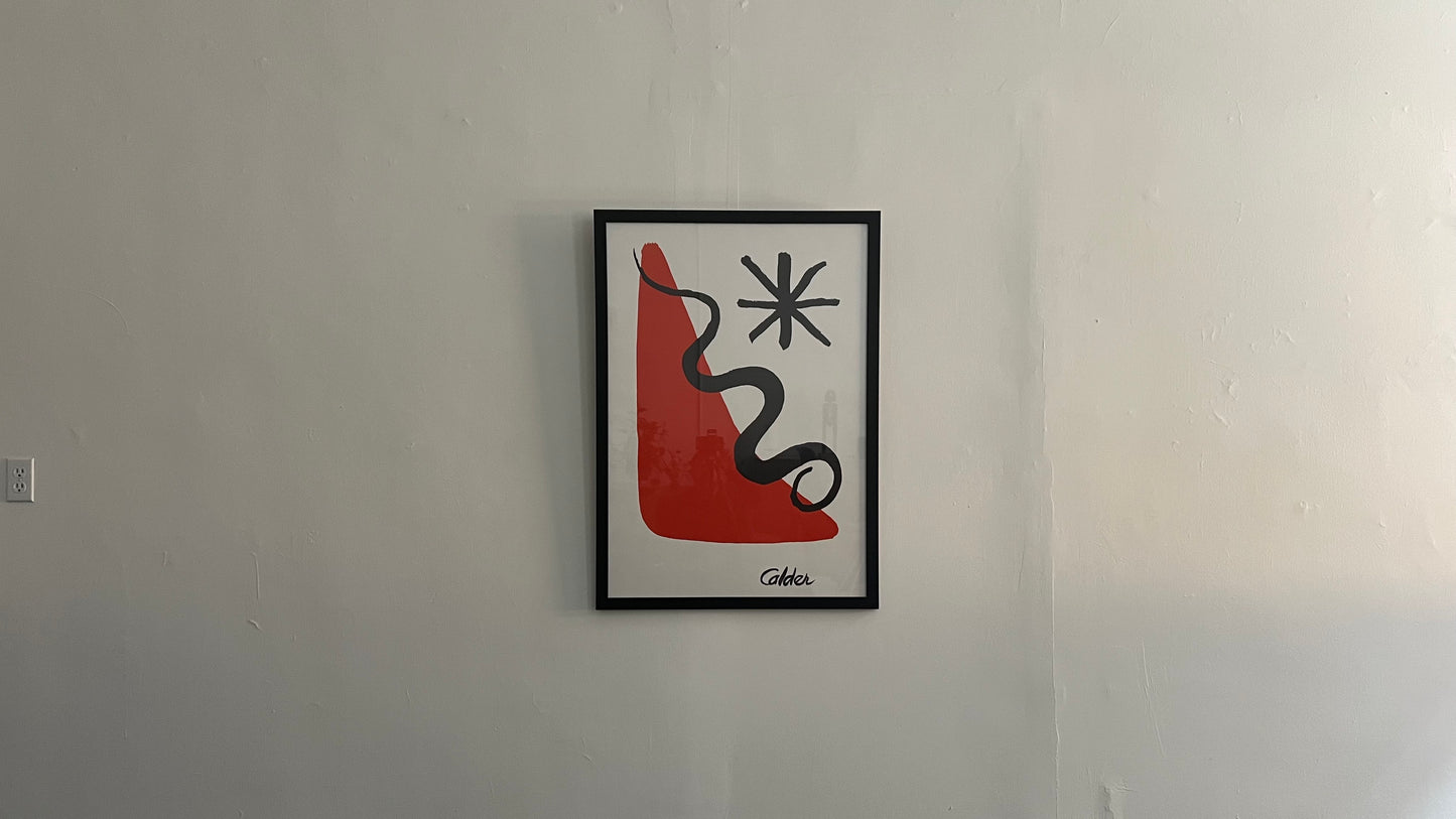 Alexander Calder Lithograph (c. 1996)