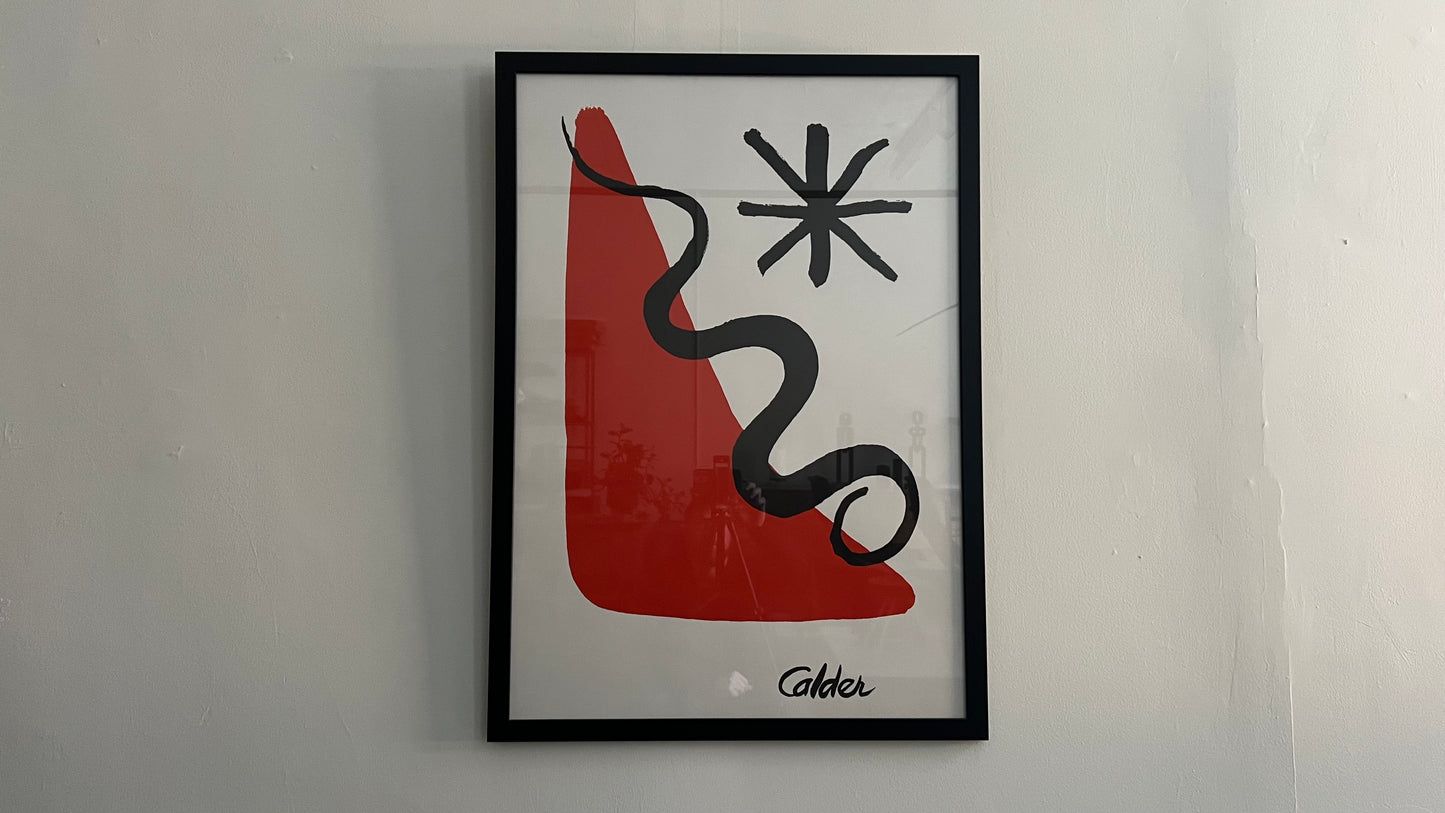 Alexander Calder Lithograph (c. 1996)