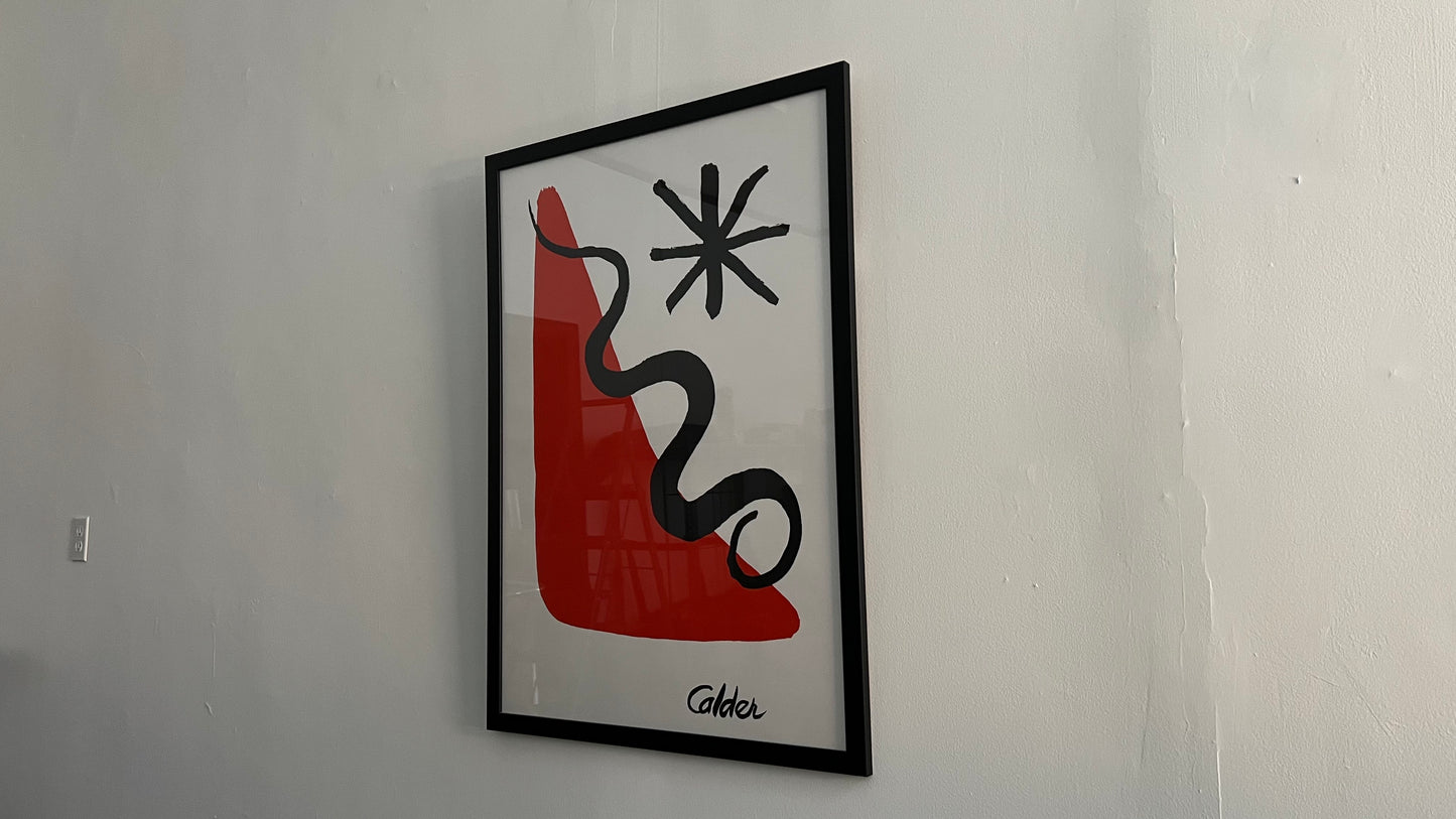Alexander Calder Lithograph (c. 1996)