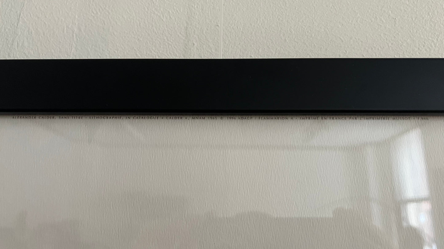 Alexander Calder Lithograph (c. 1996)
