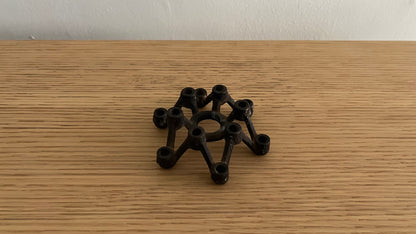 Japanese Iron Candle Holder