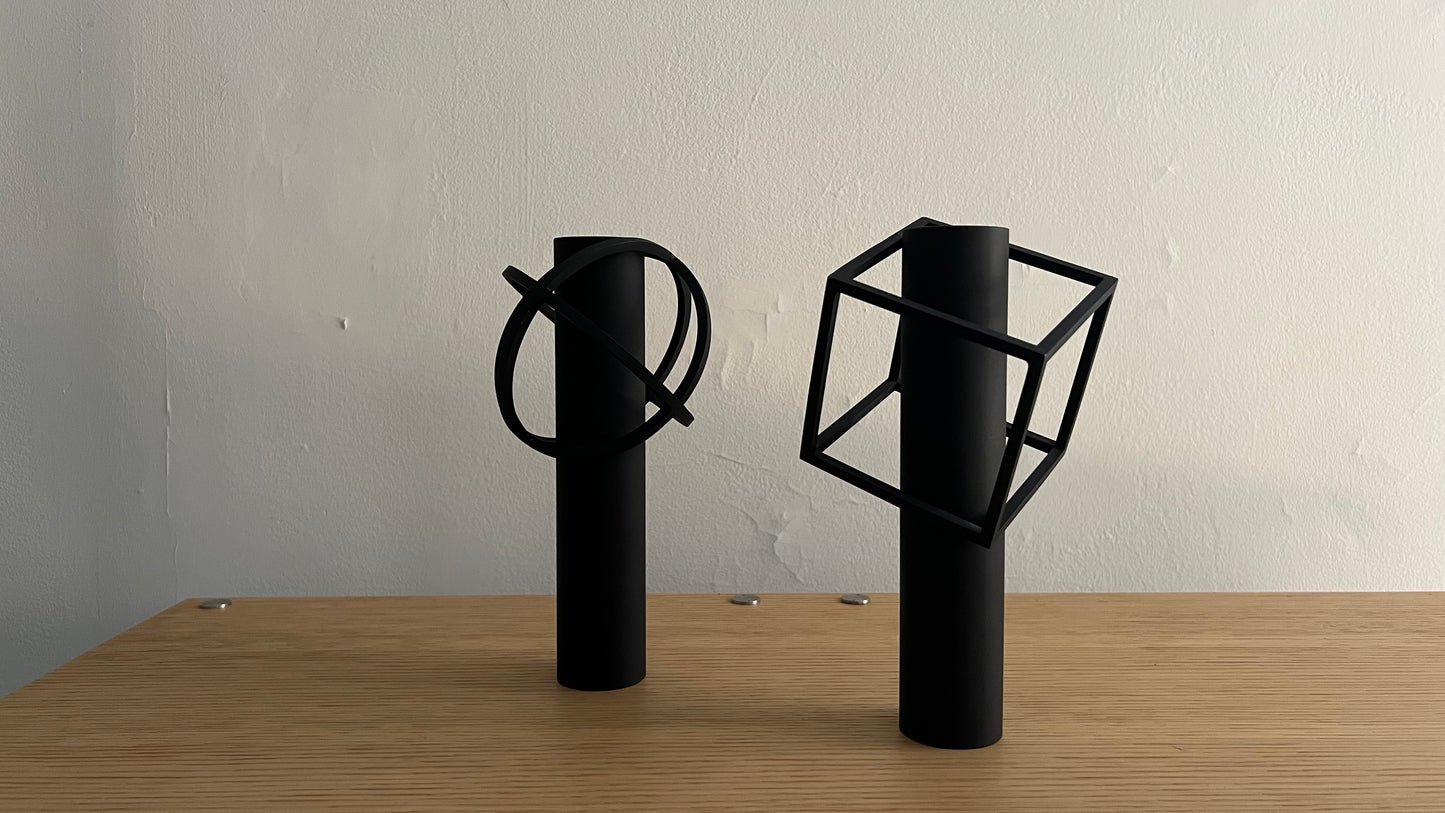 Y·M·D Vases by Takenobu Igarashi for Takenaka Works Co., Ltd. (Set of 2)