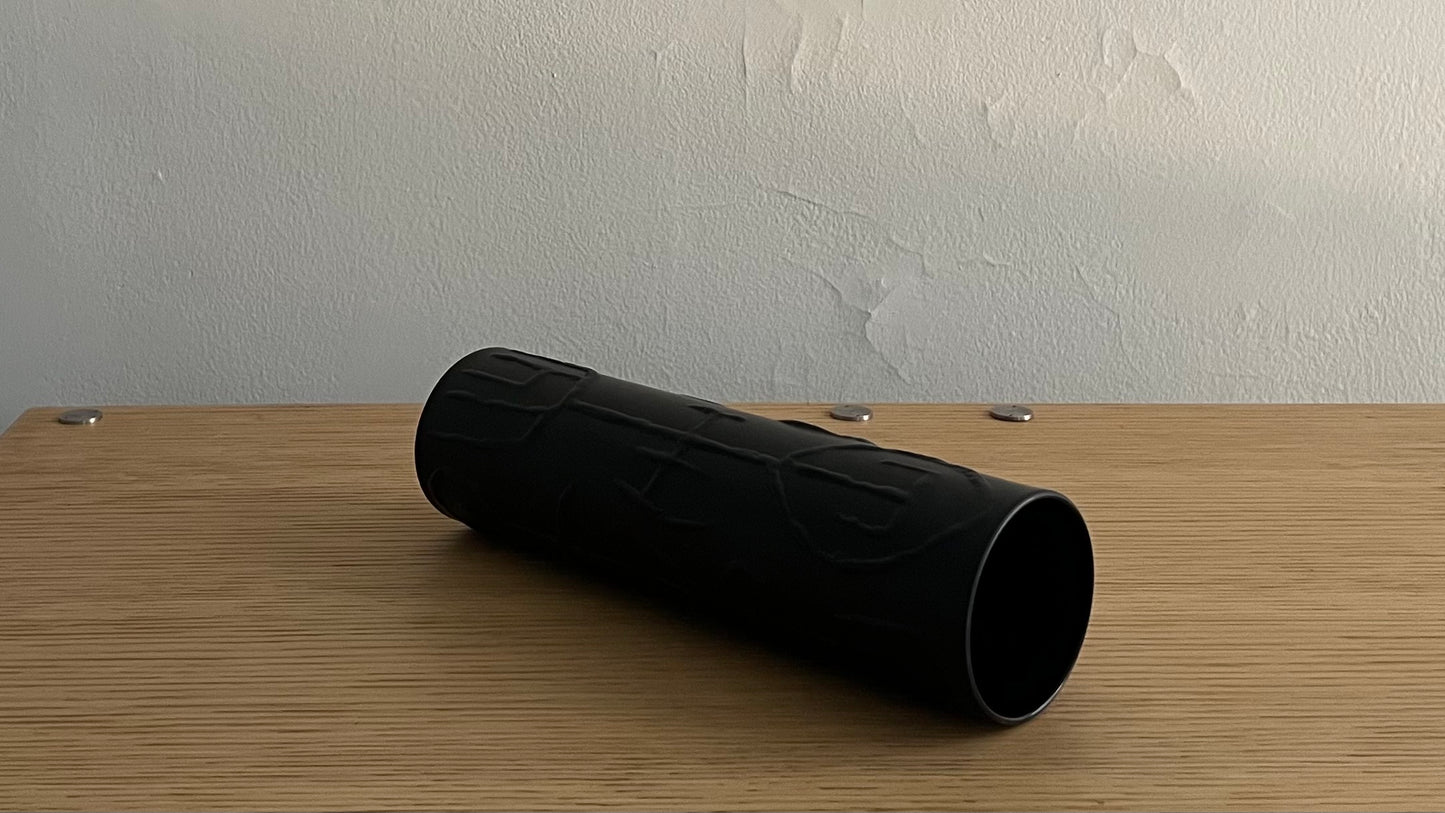 Abstract Glyphs Vase by Cuno Fischer for Rosenthal Studio Line