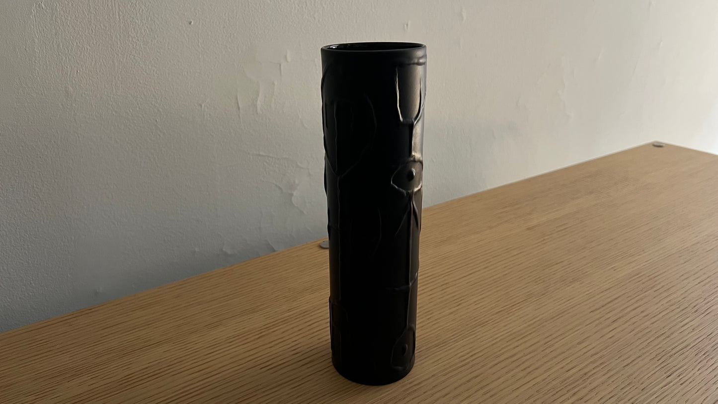 Abstract Glyphs Vase by Cuno Fischer for Rosenthal Studio Line