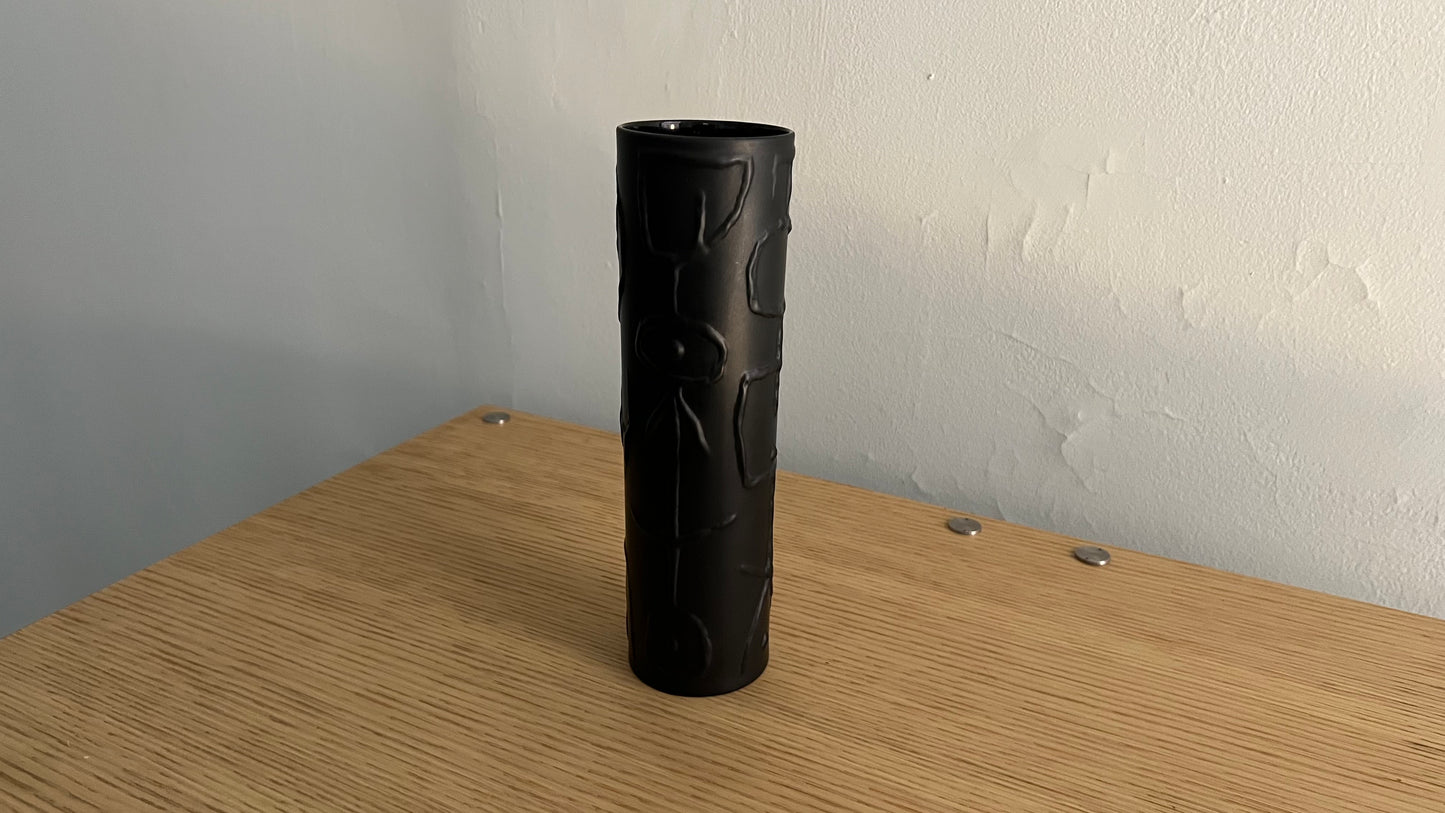 Abstract Glyphs Vase by Cuno Fischer for Rosenthal Studio Line