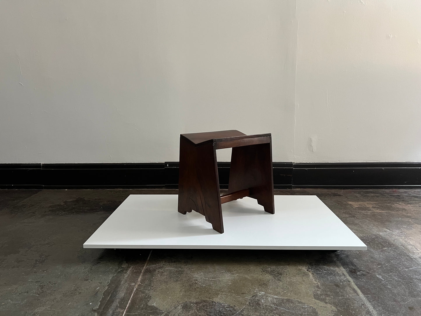 Sewing Stool by Pierre Jeanneret designed for City of Chandigarh