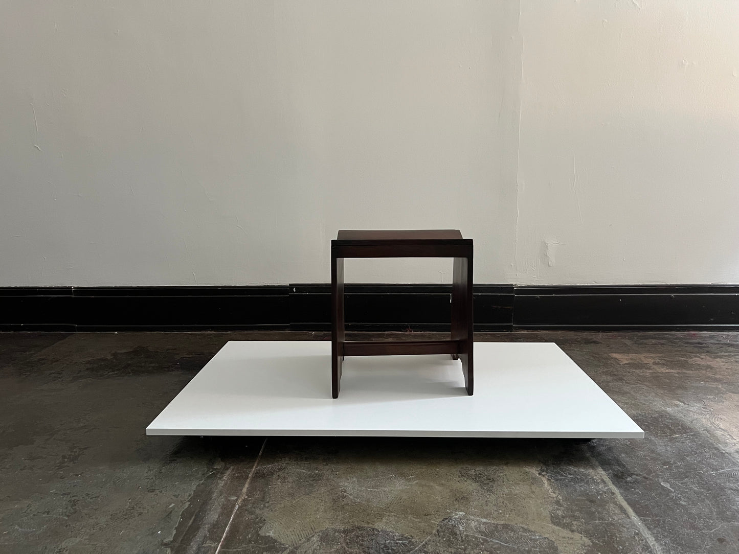 Sewing Stool by Pierre Jeanneret designed for City of Chandigarh